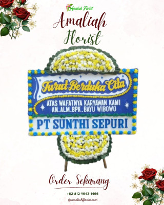 Papan Bunga Duka di Sukarame Ii