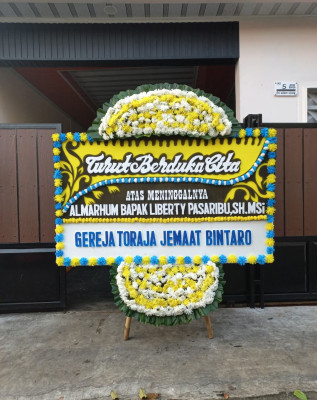 Papan Bunga Duka di Sukarame Ii